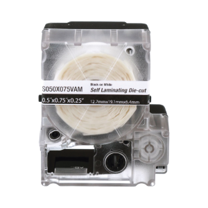 Casete de 425 etiquetas autolaminadas de 12.7 x 19.1 mm,, S050X075VAM, PANDUIT, Cableado de Cobre de Cableado Estructurado