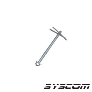 Ancla de varilla roscada 3/4" x 10", acero inoxidable,, SAB-45G, SYSCOM TOWERS, Torres y Mástiles de Redes e IT