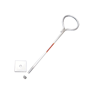 Ancla de losa o pared de 75 cm. de 12 cm diámetro de, SAR-45G, SYSCOM TOWERS, Torres y Mástiles de Redes e IT