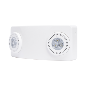 Luz de emergencia dual led /520lm/uso rudo/montaje en pared, SF-1960-LF, SFIRE, Energía de Automatización e Intrusión