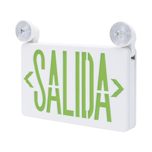 Letrero de emergencia led dual de salida con luz de, SFKDC860, SFIRE, Señalamientos de Automatización e Intrusión