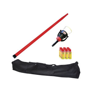 Kit de prueba de detectores de humo, incluye pértiga, SOLO-809-KIT, SDI, Herramientas de Detección de Fuego