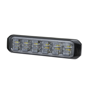 Luz auxiliar de 18 led, sae, tricolor, bisel negro,, SP18RWA, SIGNALPRO, Sirenas / Bocinas y Controladores Vehiculares de IoT / GPS / Telemática y Señalización Audiovisual