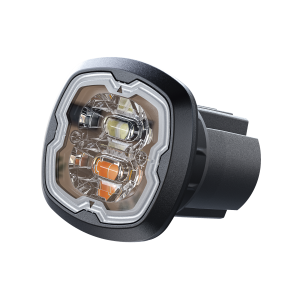 Estrobo oculto, 6 led, rojo/azul, sae clase i, empotrable,, SPF16RB, SIGNALPRO, Estrobos / Burbujas Vehiculares de IoT / GPS / Telemática y Señalización Audiovisual