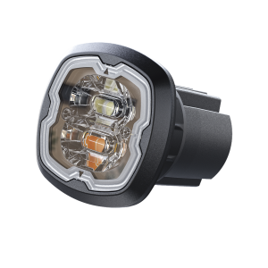 Estrobo oculto, 6 led, claro, sae clase i, empotrable,, SPF16W, SIGNALPRO, Estrobos / Burbujas Vehiculares de IoT / GPS / Telemática y Señalización Audiovisual