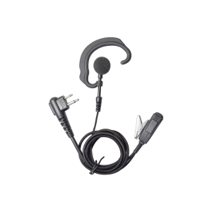 Micrófono audífono de solapa estilo gancho / cable fibra, SPM-303-E-BF, PRYME, Accesorios para Hytera (HYT) de Radiocomunicación