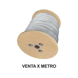 Cable retenida 7 hilos, resistencia 1293 kg. diámetro 3/16", SRET-316-DA, SYSCOM TOWERS, Torres y Mástiles de Redes e IT