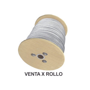 Cable retenida de 3/8", resistencia 4900 kg, 7 hilos, S-RET-338CAM/2000, CAMESA, Torres y Mástiles de Redes e IT