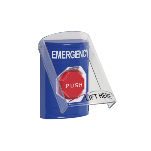 Botón de emergencia con bocina de advertencia integrada,, SS24A2EM-EN, STI, Accesorios de Automatización   e Intrusión