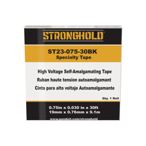 Cinta eléctrica stronghold para aislar de caucho epr,, ST23-075-30BK, PANDUIT, Herramientas de Redes e IT