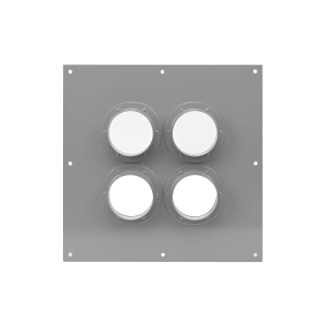 Placa pasamuros con capacidad de 4 botas de 4", modelo, STEP422, SYSCOM TOWERS, Cables de Radiocomunicación