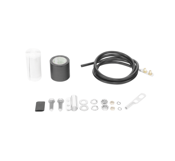 STGKTD12-h Kit de aterrizaje para cable coaxial de 1/2", modelo, STGKTD12, SYSCOM TOWERS, Protección Contra Descarga de Radiocomunicación