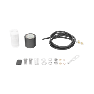 Kit de aterrizaje estándar para cable de 3/8", modelo, STGKTD38, SYSCOM TOWERS, Protección Contra Descarga de Radiocomunicación