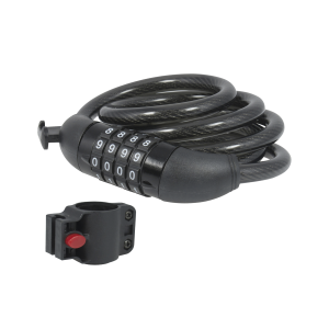 Candado de cable de combinación/ longitud 100 cm / nivel de, SYS-14CN, LOCK, Herramientas de Automatización e Intrusión