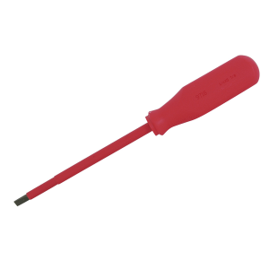 Destornillador rojo para 1000v plano de 7/32 x 5”, modelo, SYS-9715, SURTEK, Ferreteria de Energía / Herramientas
