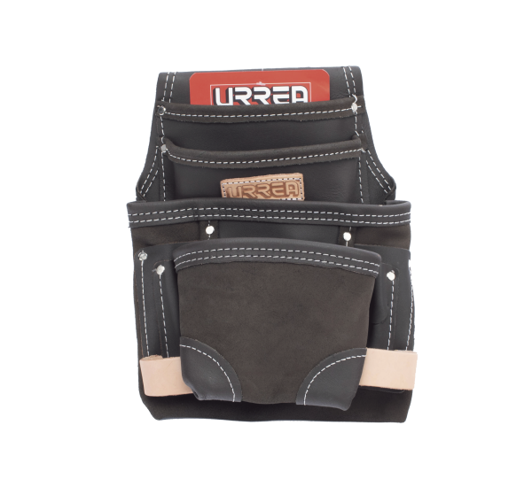 SYSBN138-h Estuche porta herramienta de piel aceitada con cinturón,, SYS-BN138, URREA, Torres y Mástiles de Redes e IT