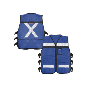 Chaleco reflejante con 6 bolsas externas / 6 broches, SYS-USC-H43, SURTEK, Ferreteria de Energía / Herramientas