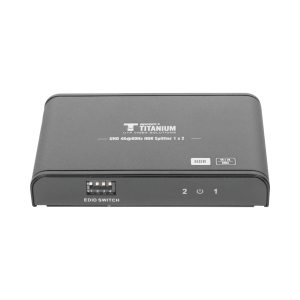 Divisor (splitter) hdmi 4k de 1 entrada a 2 salidas, TT312HDR-V2.0, EPCOM TITANIUM, Accesorios Generales de Videovigilancia