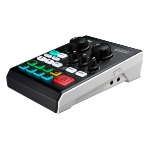 Mezclador de audio para pódcast con ia