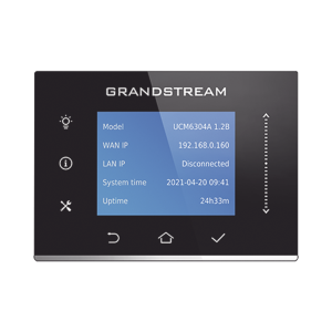 Conmutador ip-pbx para hasta 1000 usuarios y 150 llamadas, UCM6304A, GRANDSTREAM, VoIP - Telefonía IP - Videoconferencia de Redes e IT