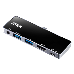 Usb-c travel dock con power pass-through, modelo UH3238, UH3238, ATEN, ProAV de Audio y Video