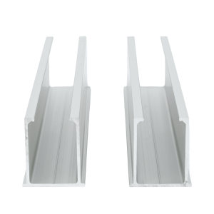 Juego de 2 mini rieles de aluminio para montaje de módulos, VEKTORMINI, EPCOM POWERLINE, Energía Solar de Energía / Herramientas