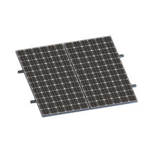Kit de minirieles para panel solar arreglo 1x2 para, VEKTORMINIKIT1X2, EPCOM POWERLINE, Energía Solar de Energía / Herramientas