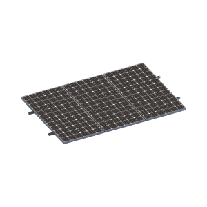 Kit de minirieles para panel solar arreglo 1x3  para, VEKTORMINIKIT1X3, EPCOM POWERLINE, Energía Solar de Energía / Herramientas