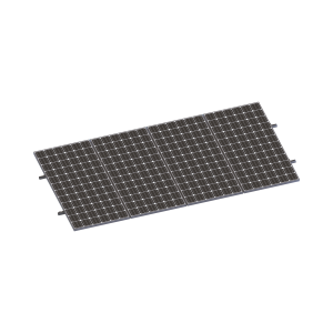 Kit de minirieles para panel solar arreglo 1x4 para, VEKTORMINIKIT1X4, EPCOM POWERLINE, Energía Solar de Energía / Herramientas