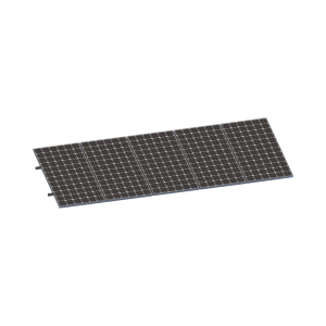 Kit de minirieles para panel solar arreglo 1x5 para, VEKTORMINIKIT1X5, EPCOM POWERLINE, Energía Solar de Energía / Herramientas
