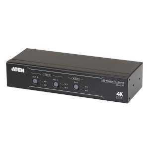 Conmutador matricial hdmi 2 x 2 true 4k con desembebedor de, VM0202HB, ATEN, ProAV de Audio y Video