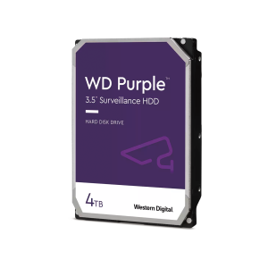 Disco duro purple de 4tb / 3 años de garantía / para, WD43PURZ, Western Digital (WD), Servidores / Almacenamiento de Videovigilancia