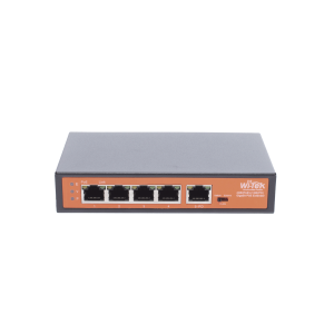 Extensor poe / entrada hasta 90 w / 4 puertos gigabit poe, WIPE51G, WI-TEK, Networking de Redes e IT