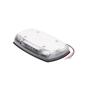 Mini barra de luces ultra brillante, color domo claro, led, X-5590CB, ECCO, Barras de Luz / Torretas Vehiculares de IoT / GPS / Telemática y Señalización Audiovisual