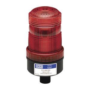 Mini baliza de led color rojo montaje permanente sae clase, X6267-R, ECCO, Estrobos / Burbujas Vehiculares de IoT / GPS / Telemática y Señalización Audiovisual