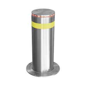 Bolardo hidraulico de 220 mm de diametro / bomba hidraulica, XB-220-HBL, ACCESSPRO, Acceso Vehicular de Control  de Acceso