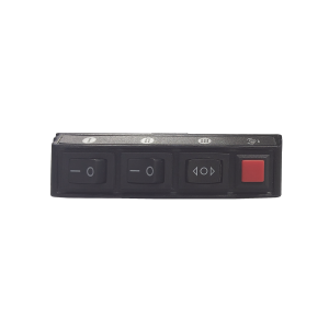 Switch de 5 interruptores para encendido/apagado y control, XDKQH02, EPCOM INDUSTRIAL SIGNALING, Mini Barras Vehiculares de IoT / GPS / Telemática y Señalización Audiovisual