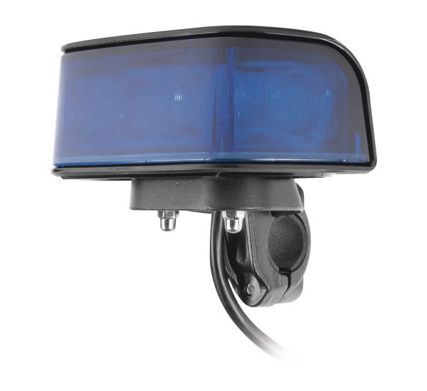 Luz frontal ultra brillante para motocicleta, color azul,, XLT1705B, EPCOM INDUSTRIAL SIGNALING, Luces Auxiliares para Motocicletas de IoT / GPS / Telemática y Señalización Audiovisual