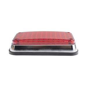 Luz de advertencia de 6x4", color rojo, ideal para, XLTE595RV2, EPCOM INDUSTRIAL SIGNALING, Luces Auxiliares Vehiculares de IoT / GPS / Telemática y Señalización Audiovisual