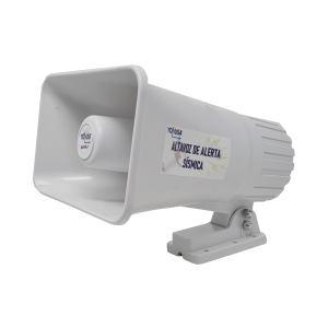 Sirena de alertamiento sísmico - sonido oficial, modelo, YAS-SIR, YONUSA, Cercas Eléctricas de Automatización e Intrusión