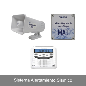 Kit de alertamiento sismico con audio oficial sasmex,, YKIT-SISMICO, YONUSA, Accesorios de Automatización   e Intrusión