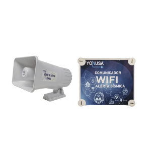 Kit de alertamiento sismico con audio oficial sasmex por, YKIT-SISMICO-WIFI, YONUSA, Accesorios de Automatización   e Intrusión