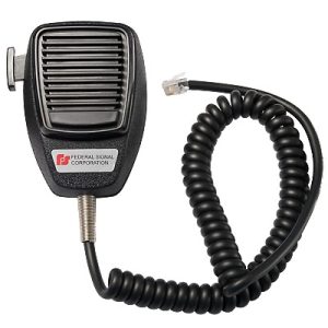 Micrófono de reemplazo para sirena pa300, modelo Z258B577D03, Z258B577D03, FEDERAL SIGNAL, Sirenas / Bocinas y Controladores Vehiculares de IoT / GPS / Telemática y Señalización Audiovisual