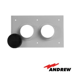 Placa pasamuro con capacidad de 2 botas de 4", modelo, 204673-2A, ANDREW / COMMSCOPE, Cables de Radiocomunicación