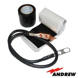 Kit de aterrizaje estándar para cable de 1/4" y 3/8",, 223-1582, ANDREW / COMMSCOPE, Protección Contra Descarga de Radiocomunicación