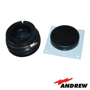Placa y goma pasamuro para cable coaxial de 1/2", modelo, SCE-12, ANDREW / COMMSCOPE, Cables de Radiocomunicación