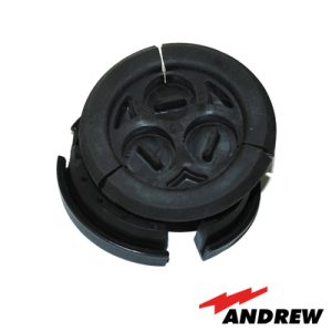 Bota pasamuro de 4". incluye 3 orificios para cable coaxial, SEC-378, ANDREW / COMMSCOPE, Cables de Radiocomunicación